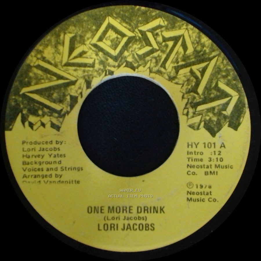 Lori Jacobs - One More Drink / Thats The Way Love Can Go side A