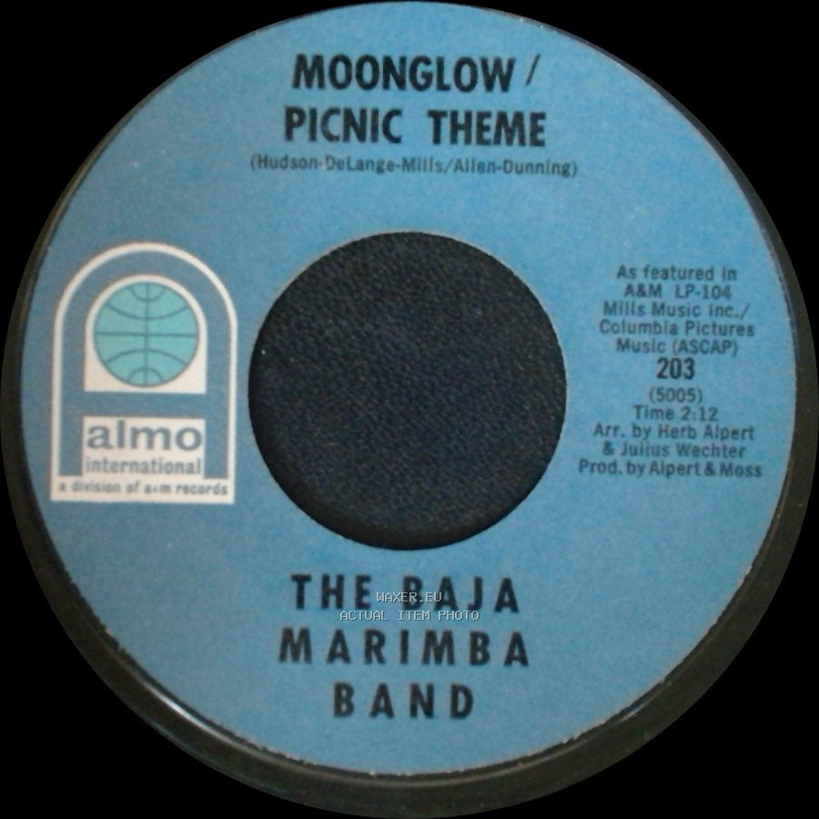 The Baja Marimba Band - Moonglow / Picnic Theme / Acapulco 1922 side A