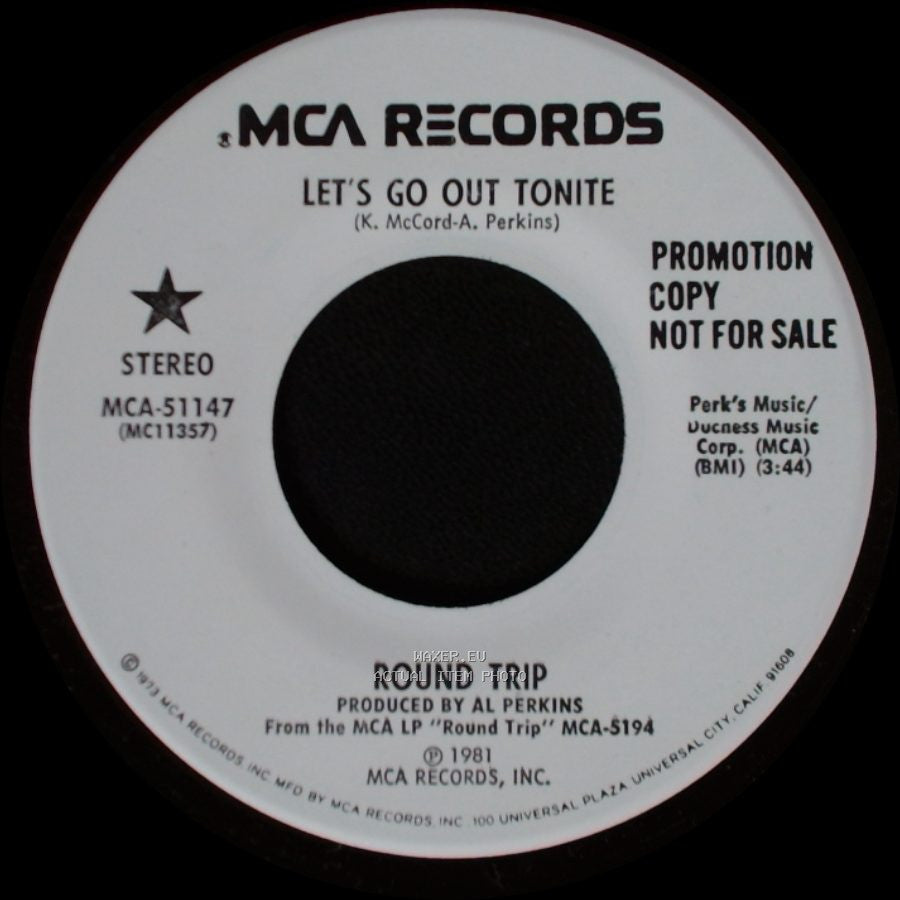 Unknown Artist - Let's Go Out Tonite / Let's Go Out Tonite side A