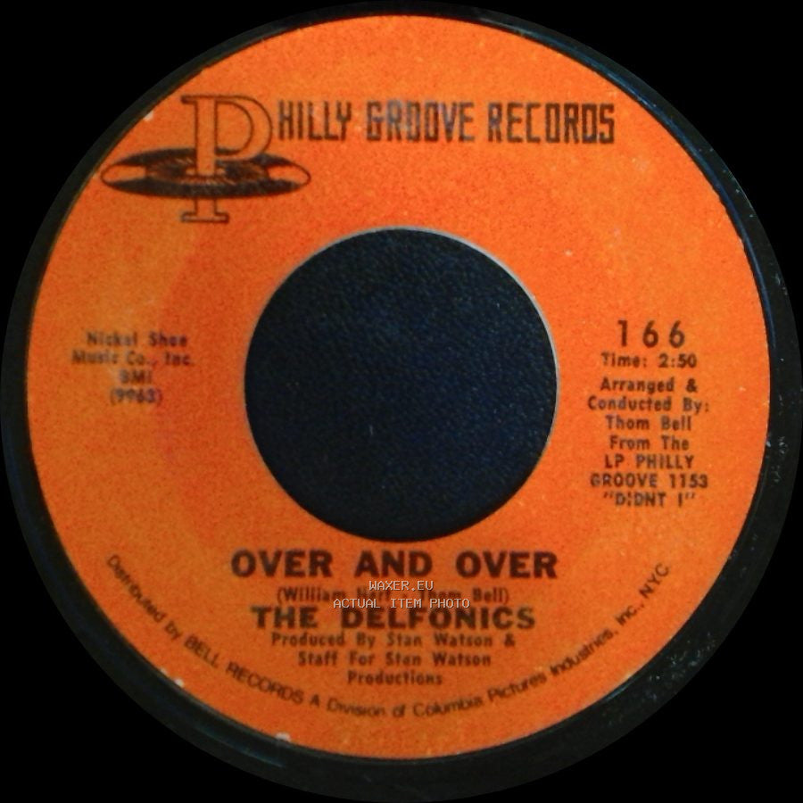 The Delfonics - Hey! Love / Over And Over side B