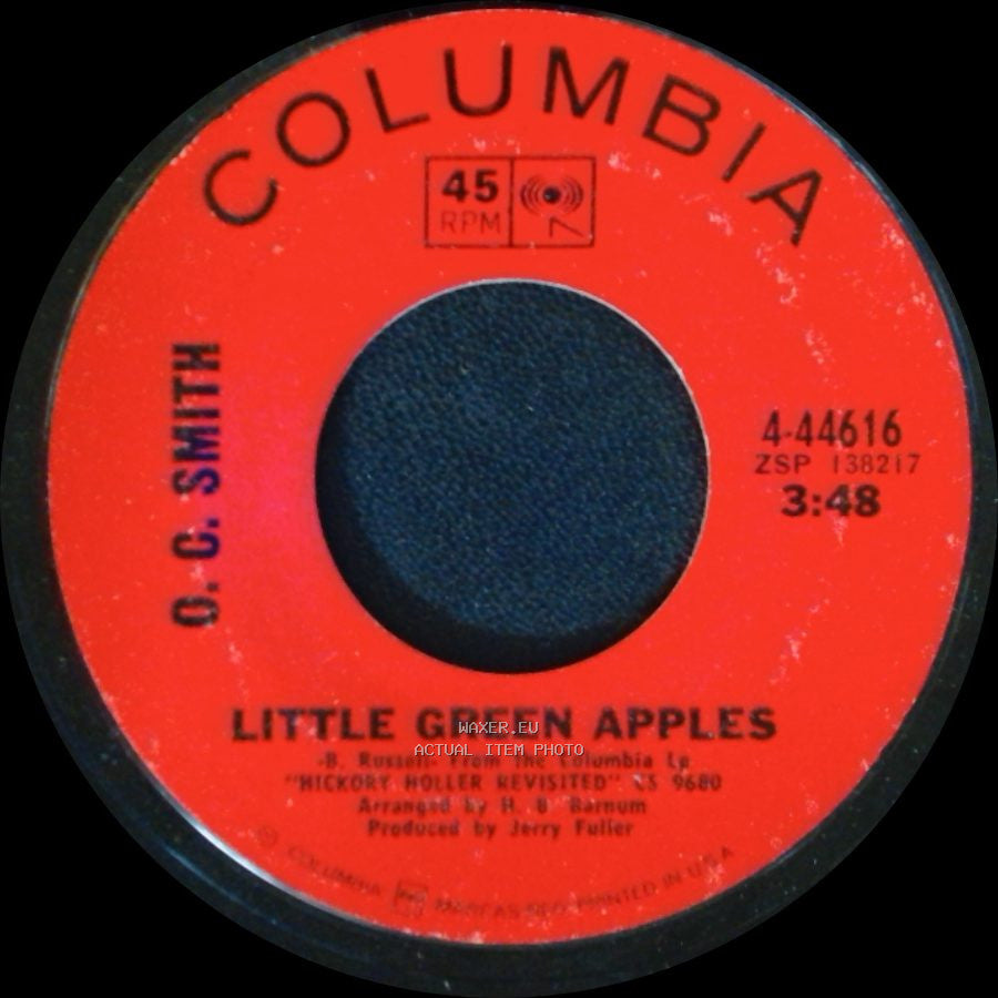 O. C. Smith - Little Green Apples / Long Black Limousine side A