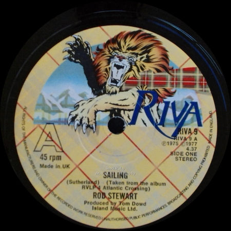 Rod Stewart - Sailing / Stone Cold Sober side A