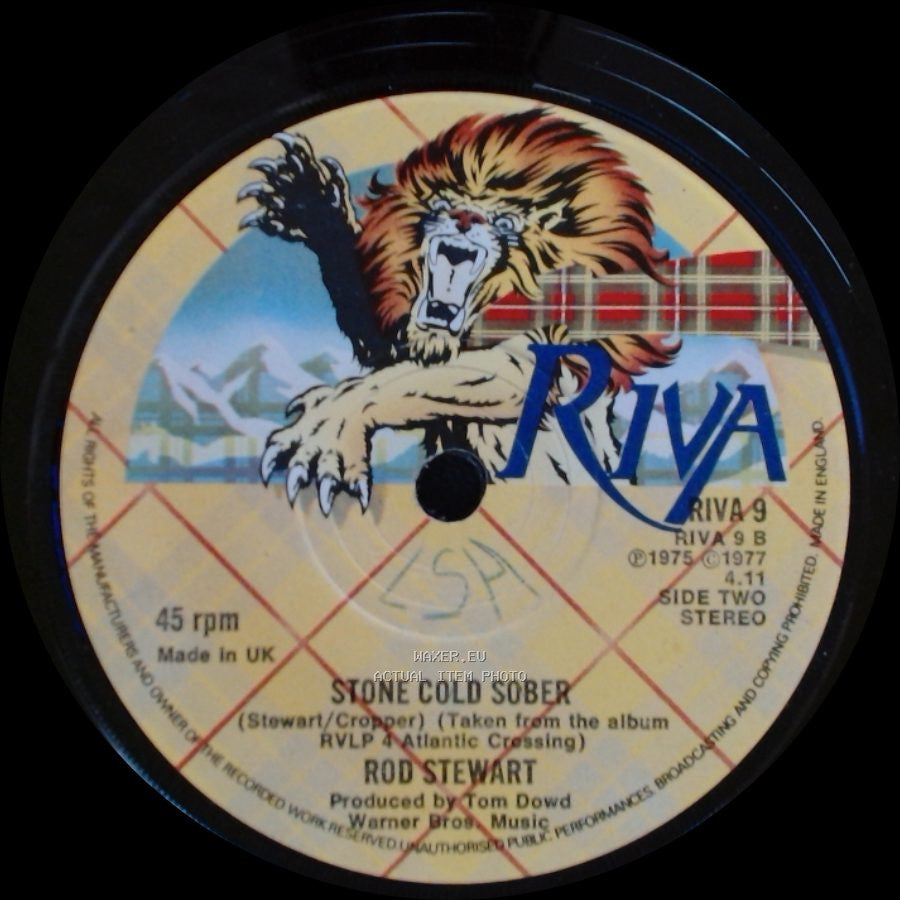 Rod Stewart - Sailing / Stone Cold Sober side B