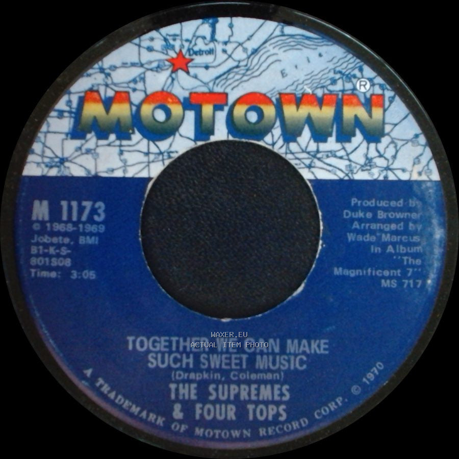 The Supremes & Four Tops - Together We Can Make Such Sweet Music / River Deep / Mountain High side A