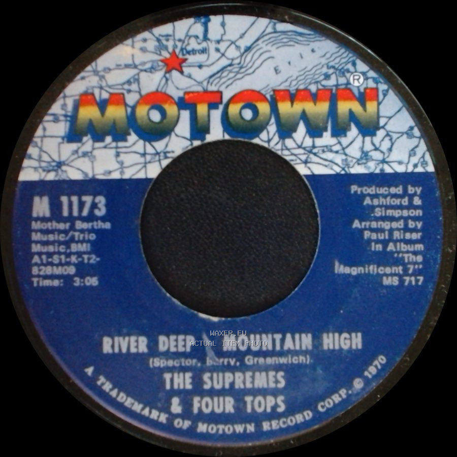 The Supremes & Four Tops - Together We Can Make Such Sweet Music / River Deep / Mountain High side B