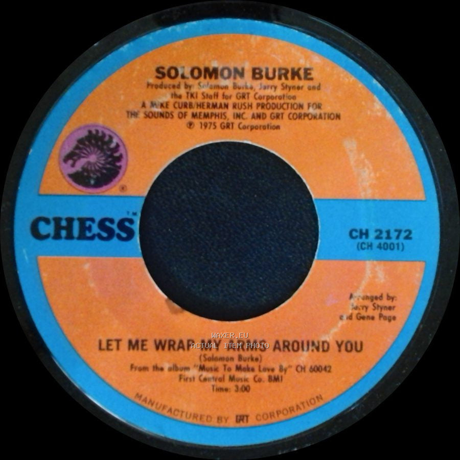 Solomon Burke - Let Me Wrap My Arms Around You / Everlasting Love side A
