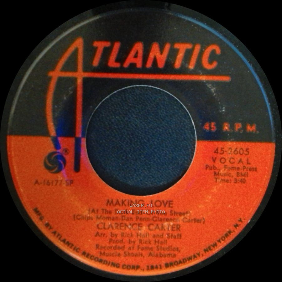Clarence Carter - Snatching It Back / Making Love (At The Dark End Of The Street) side B