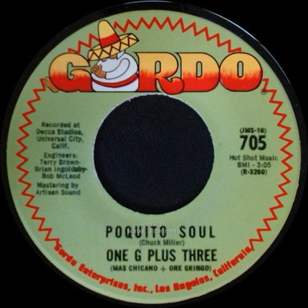 One G Plus Three - Poquito Soul / Summertime side A