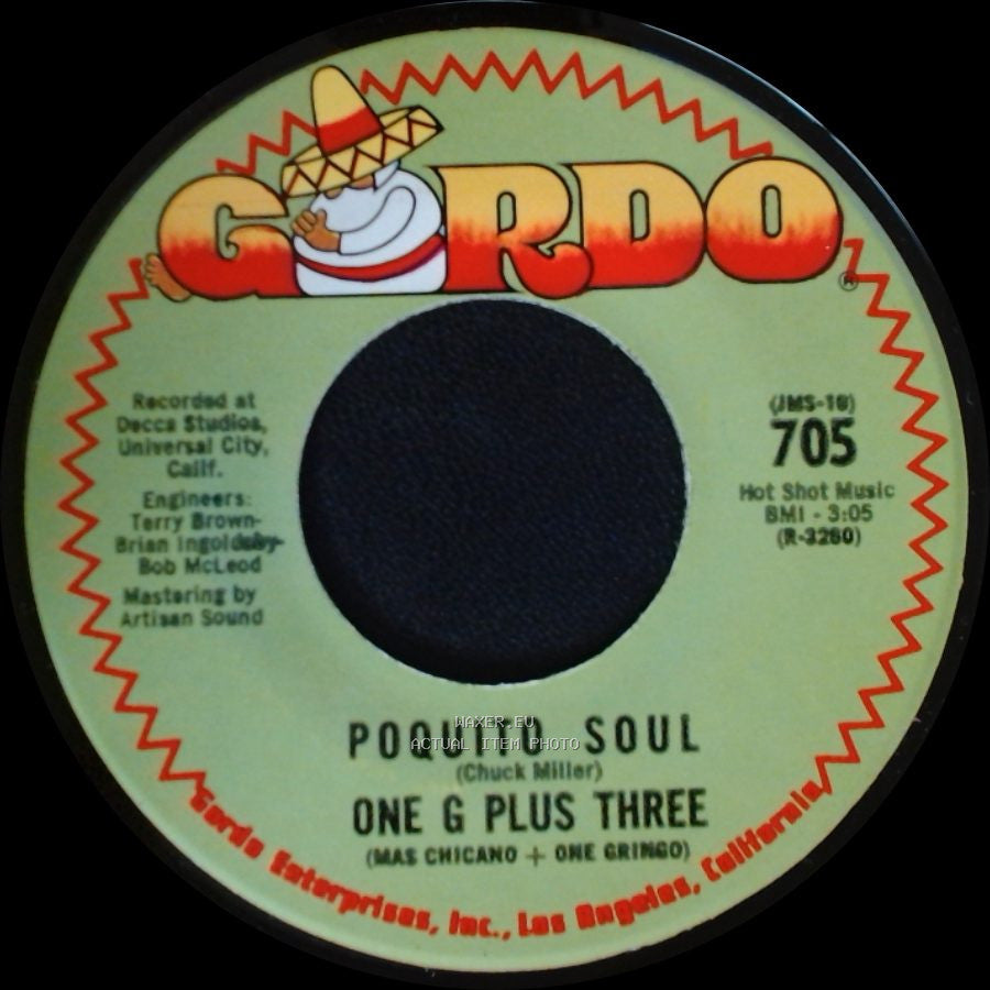 One G Plus Three - Poquito Soul / Summertime side B
