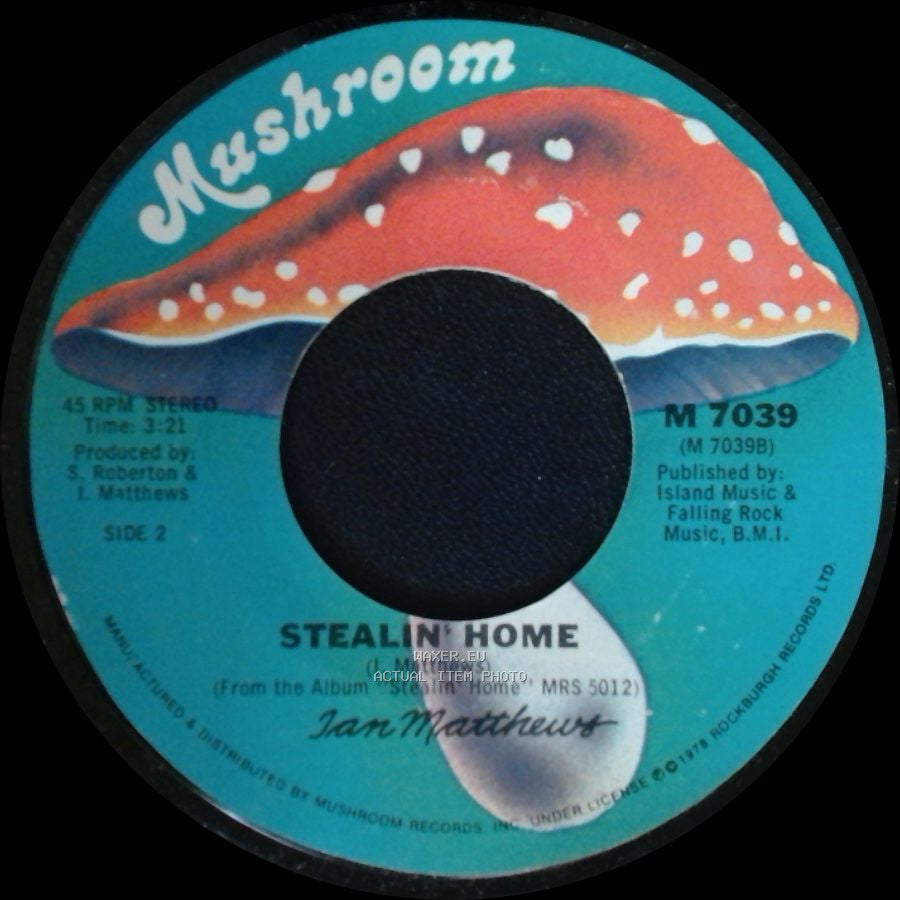 Ian Matthews - Shake It / Stealin' Home side B