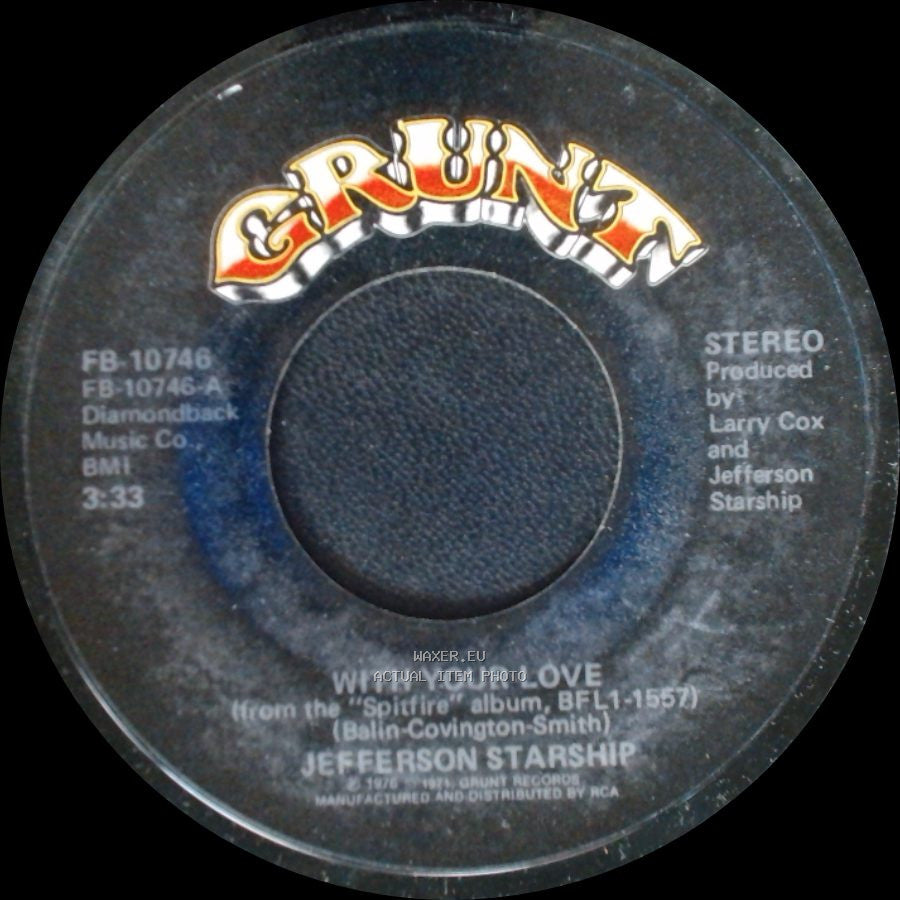 Jefferson Starship - With Your Love / Switchblade side A