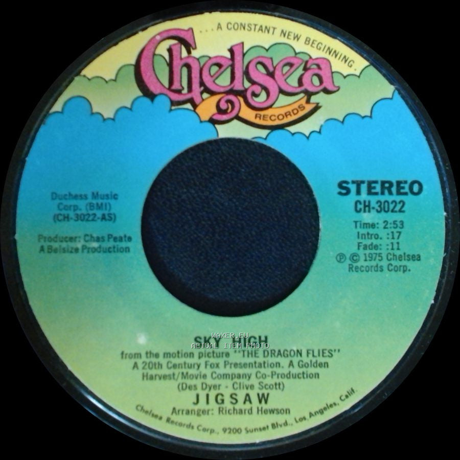 Jigsaw - Brand New Love Affair / Sky High side B