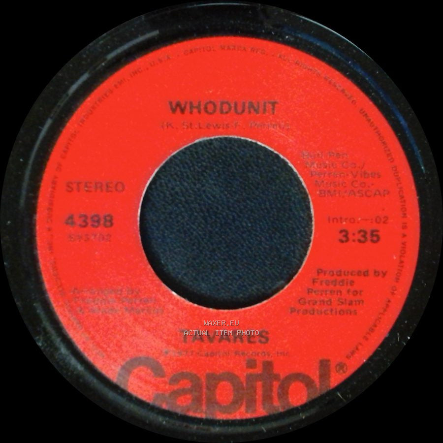 Tavares - Fool Of The Year / Whodunit side A