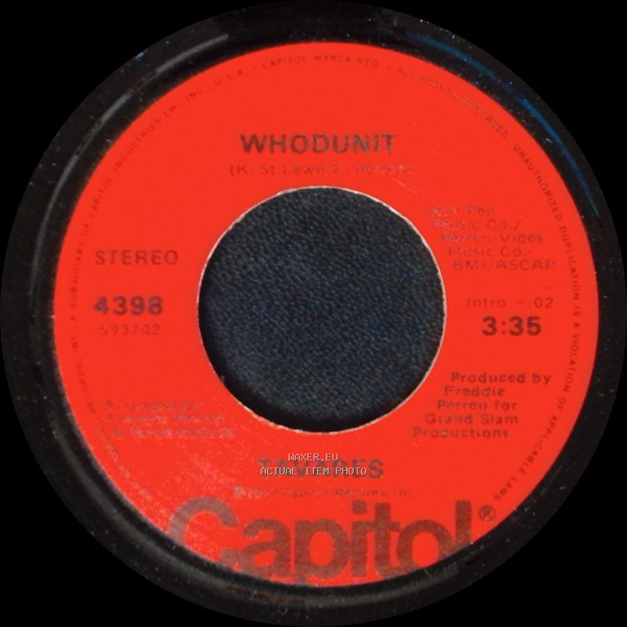 Tavares - Fool Of The Year / Whodunit side B