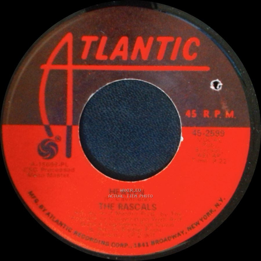 The Rascals - Heaven / Baby I'm Blue side A