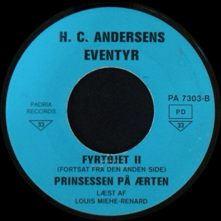 H. C. Andersens - Eventyr / Fyrtøjet Ii (Fortsat Fra Den Anden Side) Prinsessen På Ærten side B
