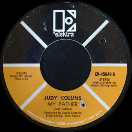 Judy Collins - My Father / Someday Soon side A