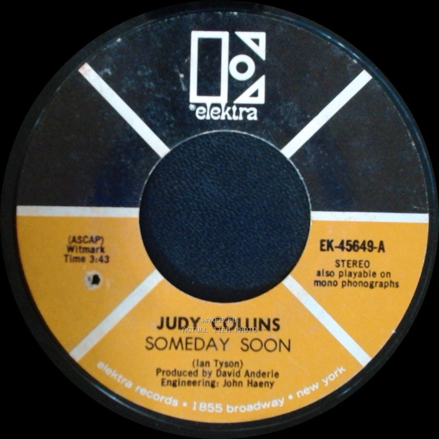 Judy Collins - My Father / Someday Soon side B