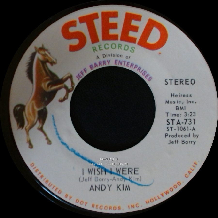 Andy Kim - I Wish I Were / Walkin' My La De Da side A