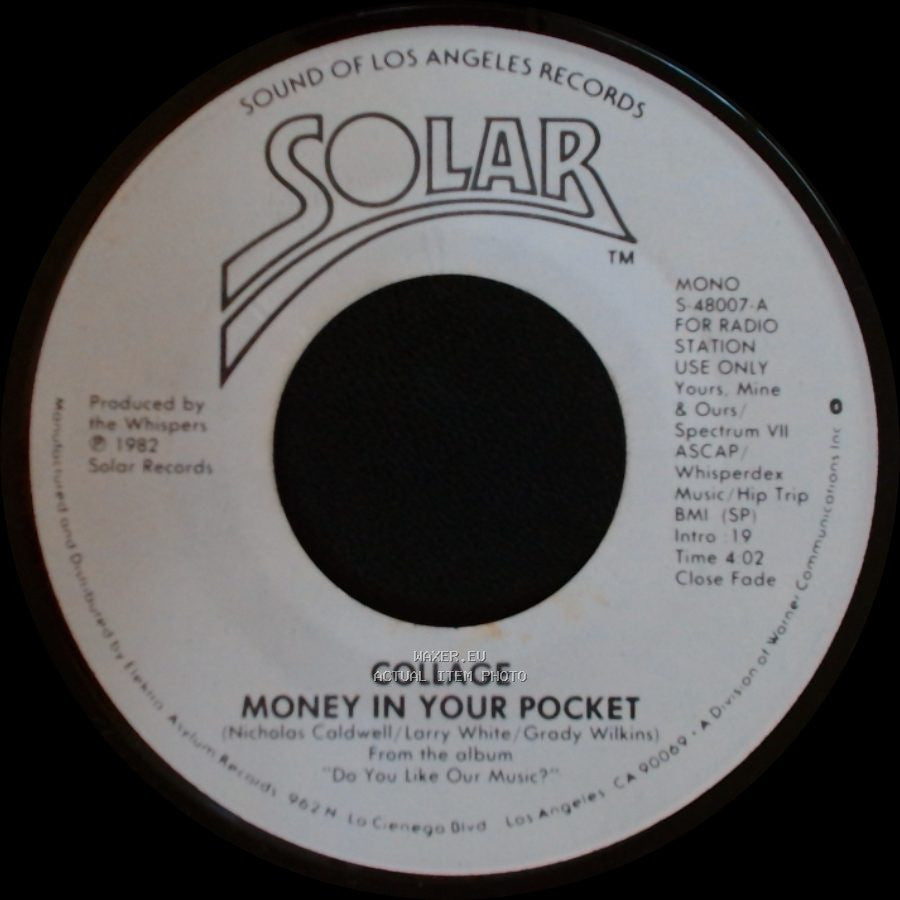 Collage - Money In Your Pocket / Money In Your Pocket side B