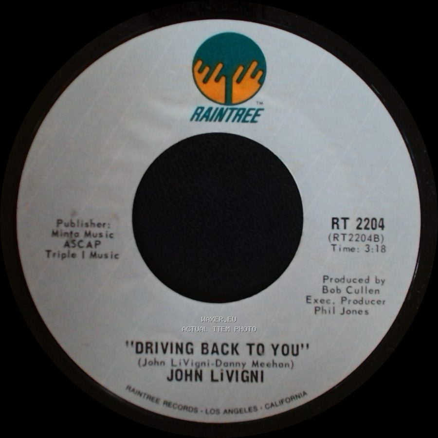 John Livigni - Driving Back To You / Machines side A