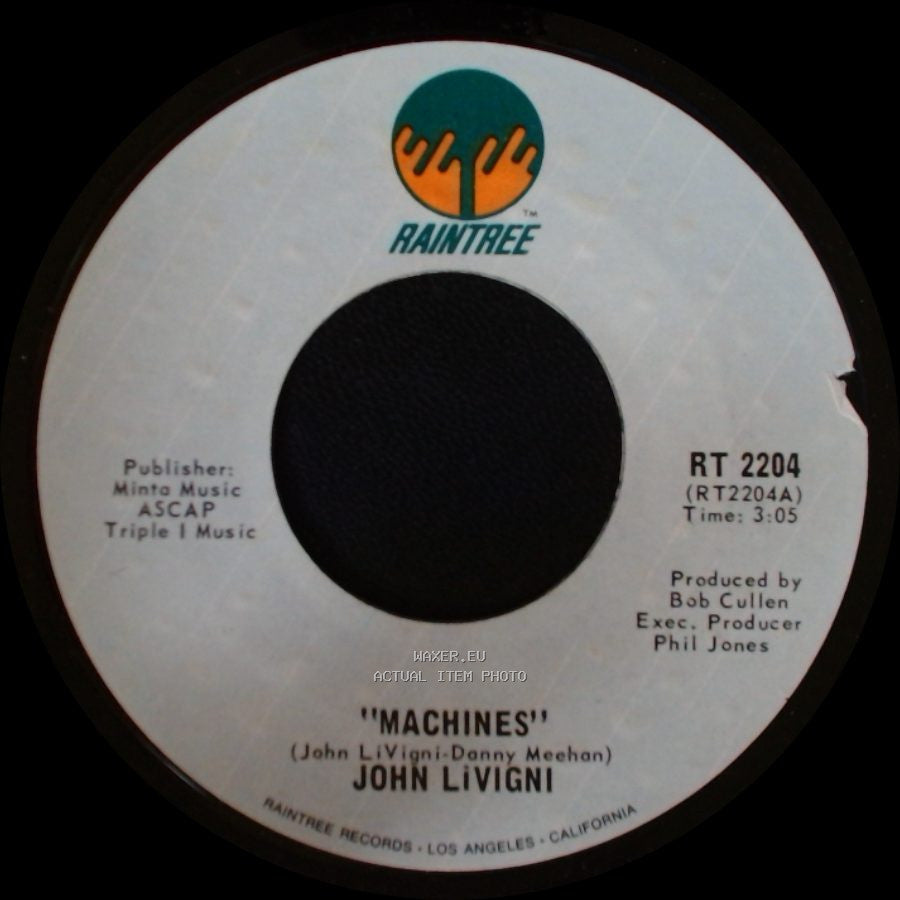 John Livigni - Driving Back To You / Machines side A