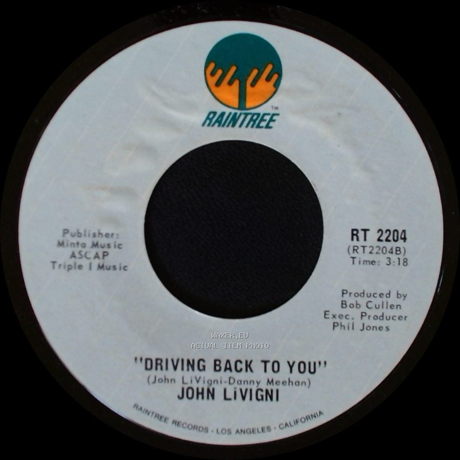 John Livigni - Driving Back To You / Machines side B