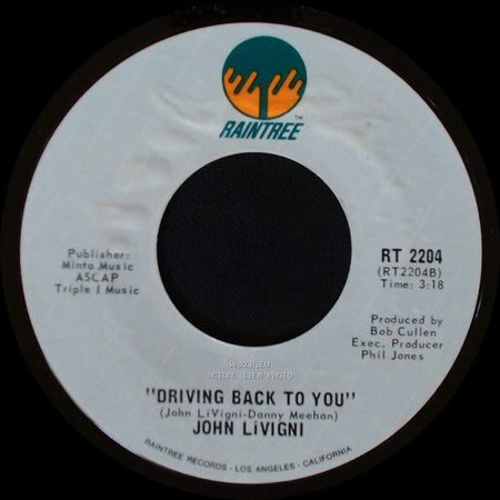 John Livigni - Driving Back To You / Machines side B