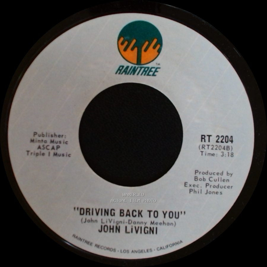 John Livigni - Driving Back To You / Machines side B
