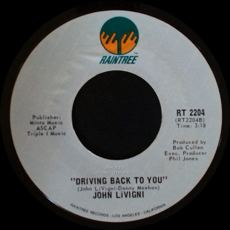 John Livigni - Driving Back To You / Machines side B