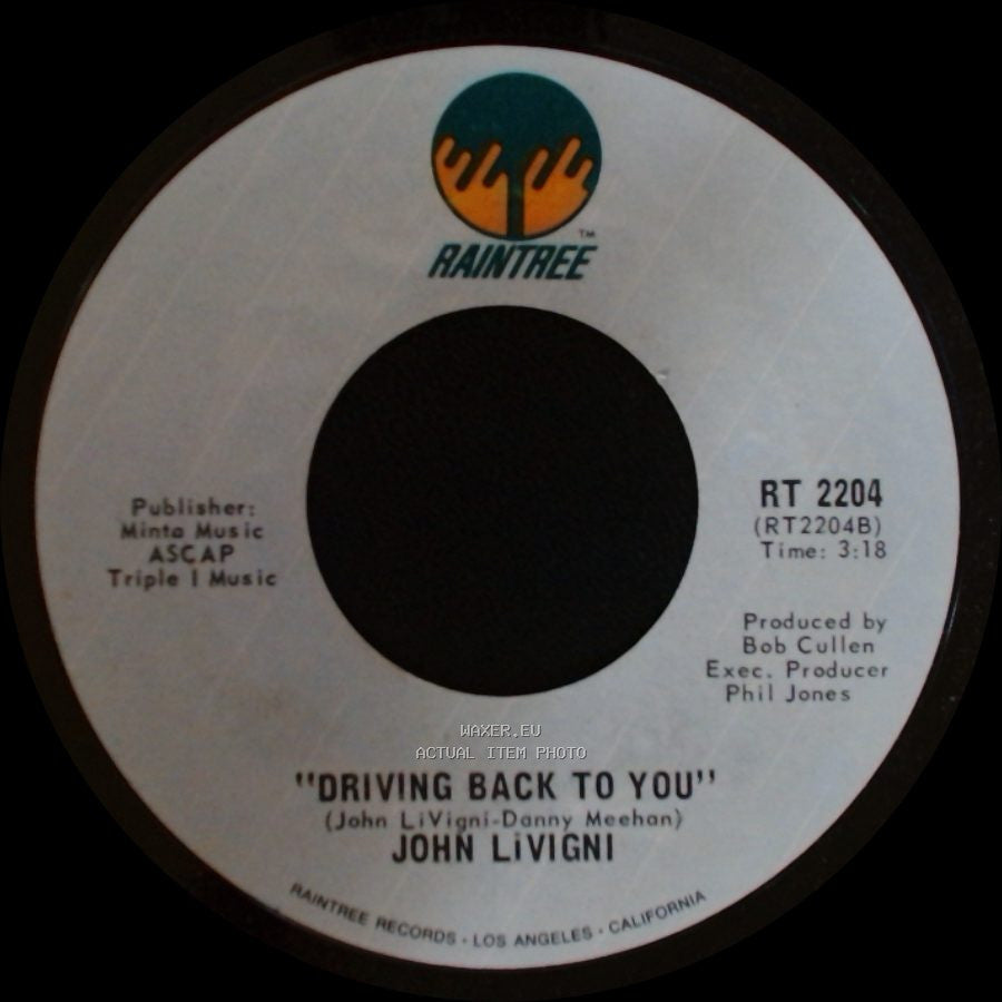 John Livigni - Driving Back To You / Machines side A