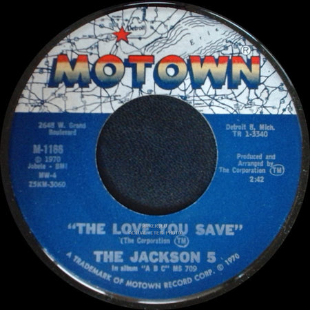 The Jackson 5 - The Love You Save / I Found That Girl side A