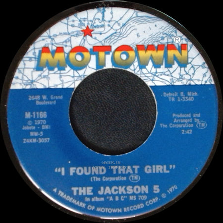 The Jackson 5 - The Love You Save / I Found That Girl side B