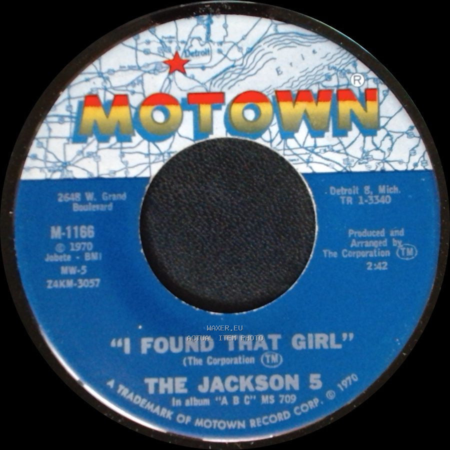 The Jackson 5 - The Love You Save / I Found That Girl side B