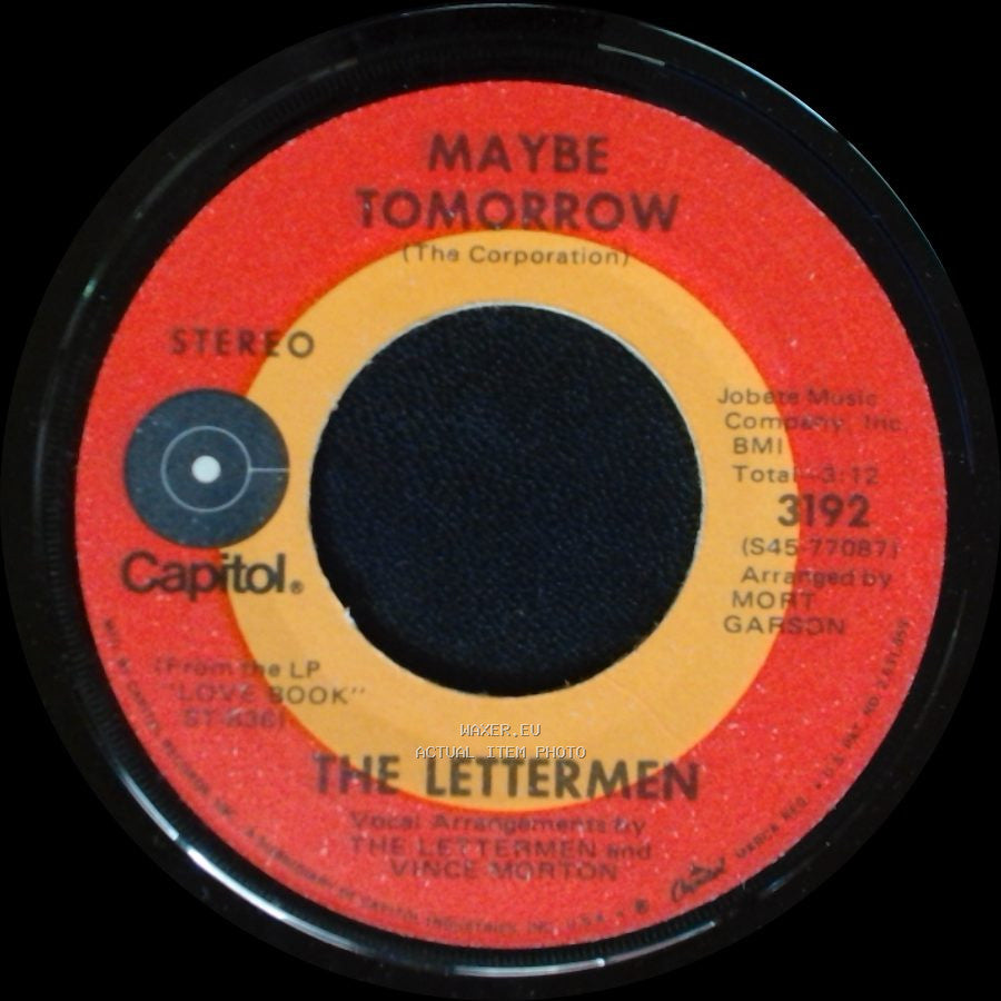 The Lettermen - Love / Maybe Tomorrow side B