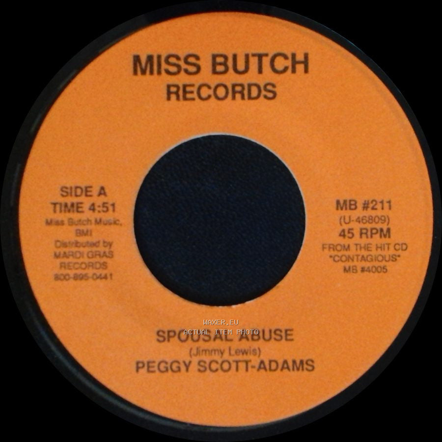 Peggy Scott-Adams - Spousal Abuse / Pam side A