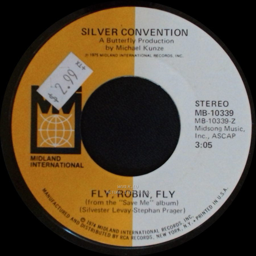 Silver Convention - Fly, Robin, Fly / Tiger Baby side A