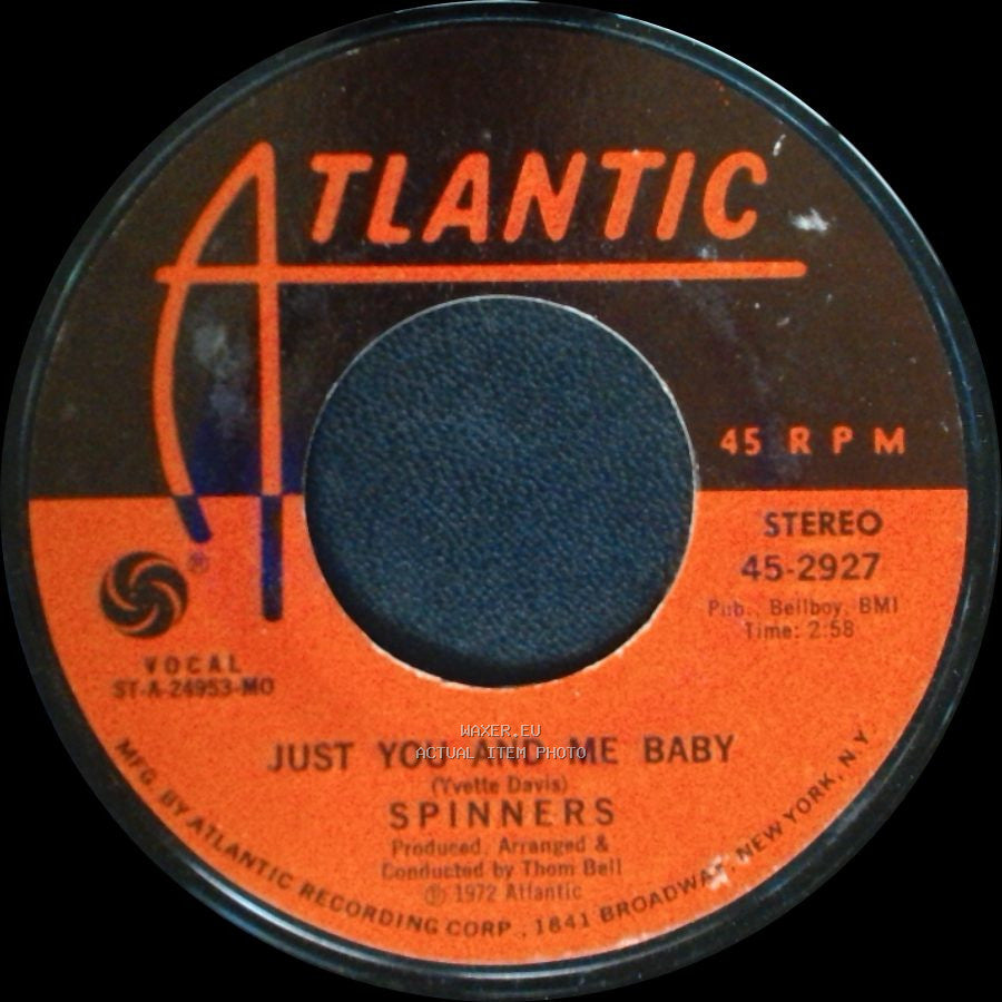 Spinners - Could It Be I'm Falling In Love / Just You And Me Baby side B