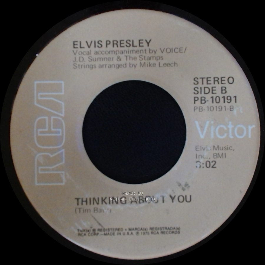 Elvis Presley - My Boy / Thinking About You side B
