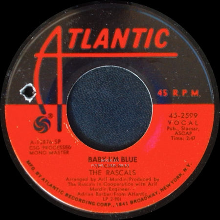 The Rascals - Heaven / Baby I'm Blue side A