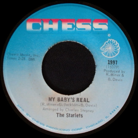 The Starlets - My Baby's Real / Loving You Is Something New side A