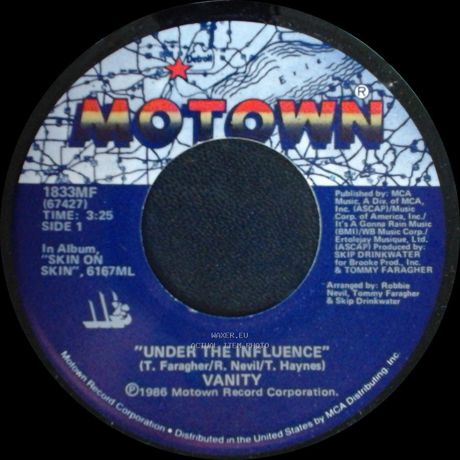 Vanity - Under The Influence / Wild Animal side A