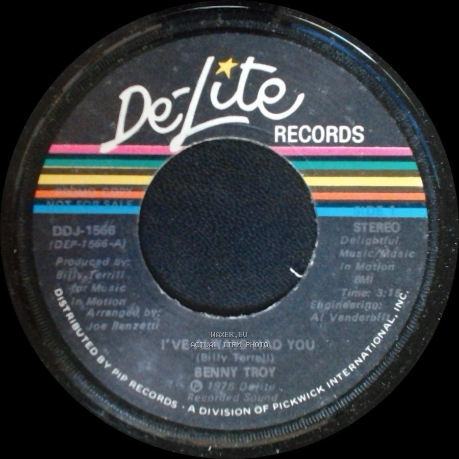 Benny Troy - I've Always Had You / I've Always Had You side B