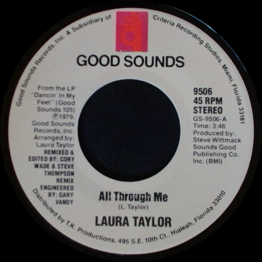 Laura Taylor - All Through Me / Some Love side A