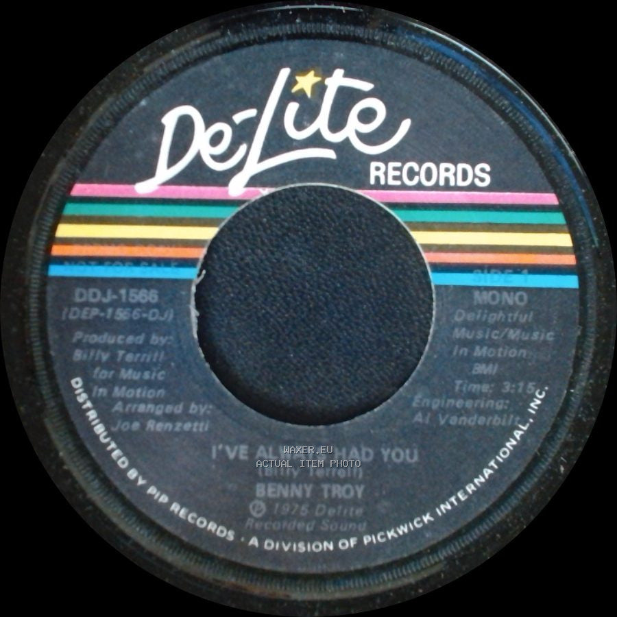 Benny Troy - I've Always Had You / I've Always Had You side A
