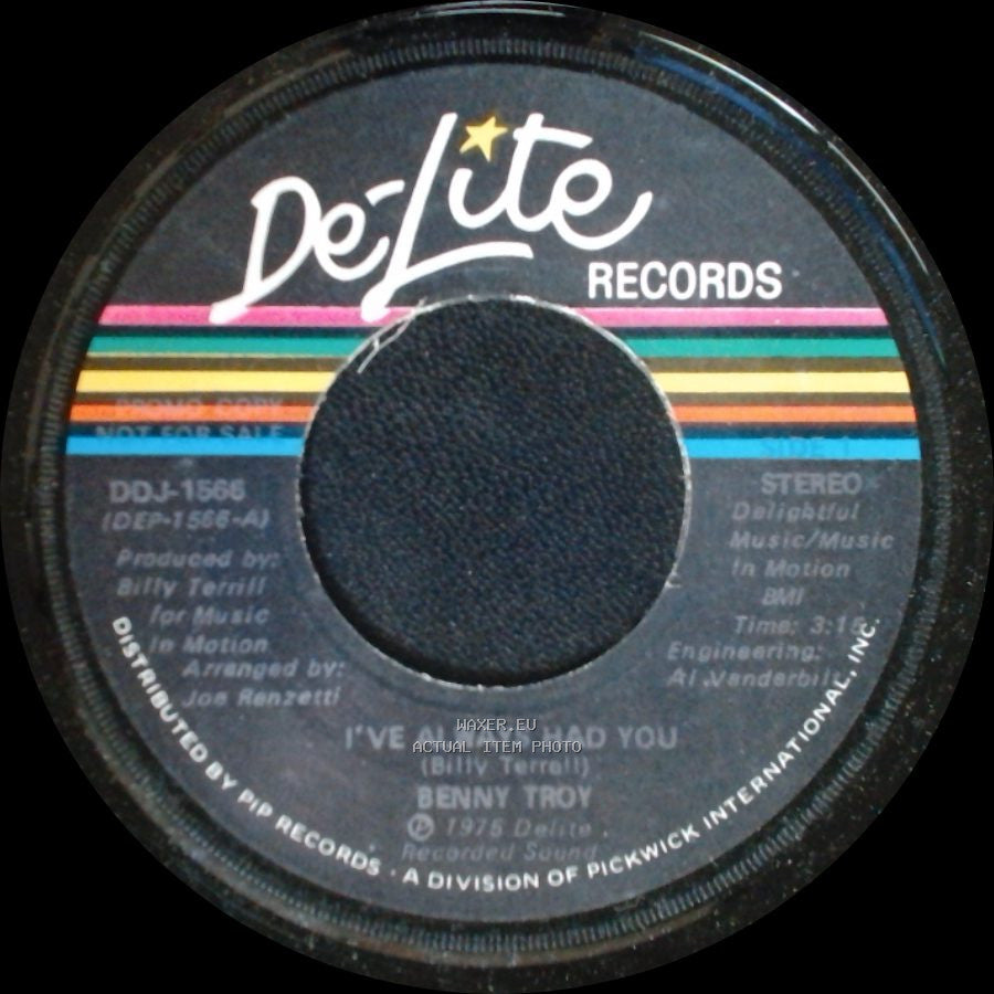 Benny Troy - I've Always Had You / I've Always Had You side A