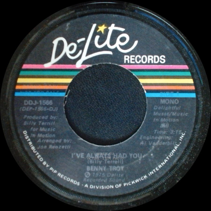 Benny Troy - I've Always Had You / I've Always Had You side B