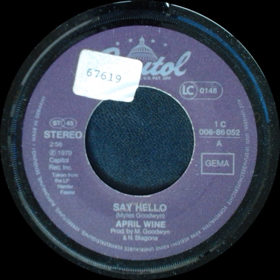 April Wine - Say Hello / Before The Dawn side A