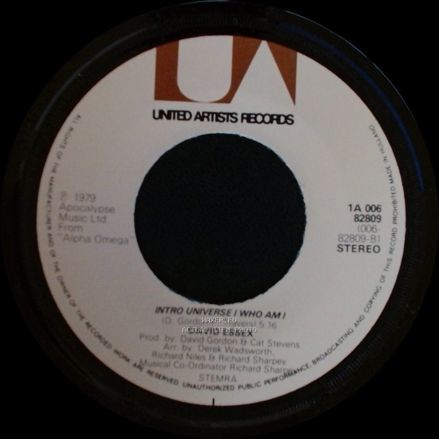 David Essex - World / Intro Universe / Who Am I side B