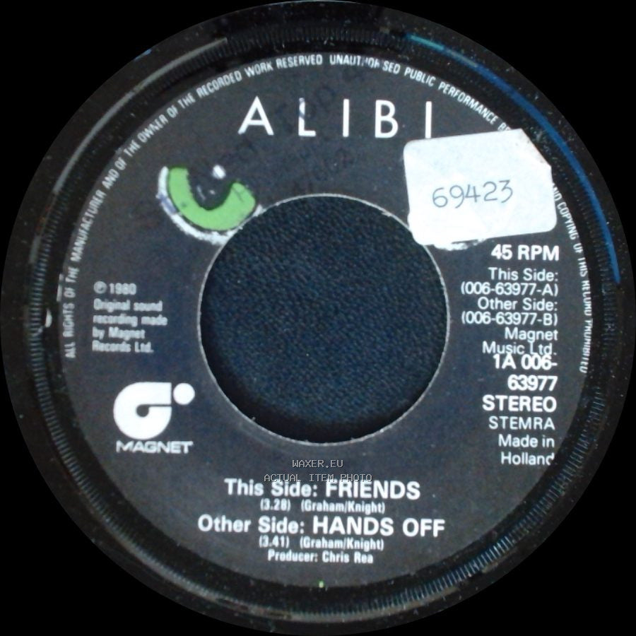 Alibi - Unknown Title A / Unknown Title B side A